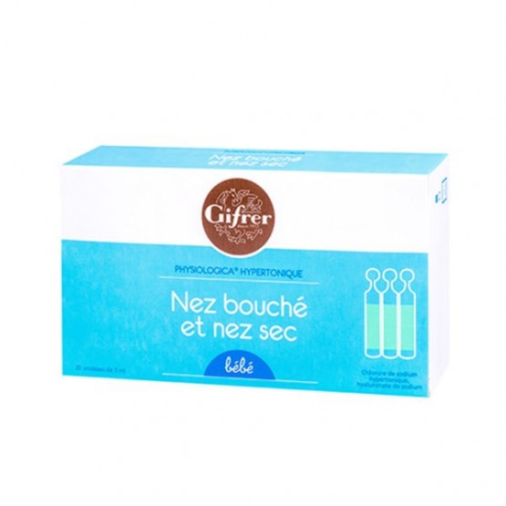 Nước muối chống ngạt Gerfer xanh (Pháp)