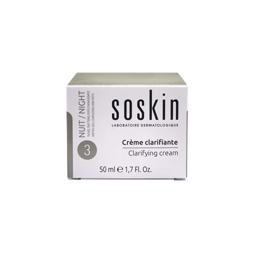 Kem Dưỡng Trắng Da Trị Nám Ban Đêm Soskin Clarifying Cream 50ml