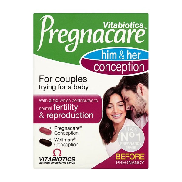 Pregnacare Him and Her Conception tăng khả năng thụ thai