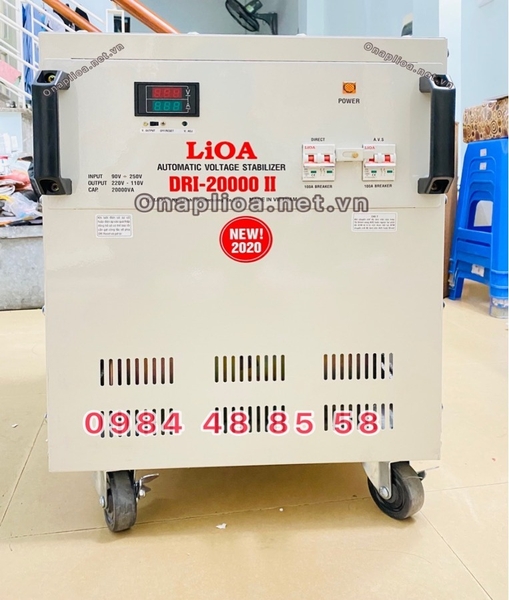 ỔN ÁP LIOA 20KVA . LIOA DRI-20000II