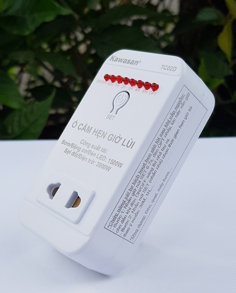 Ổ Cắm Hẹn Giờ Lùi TC01D-500W