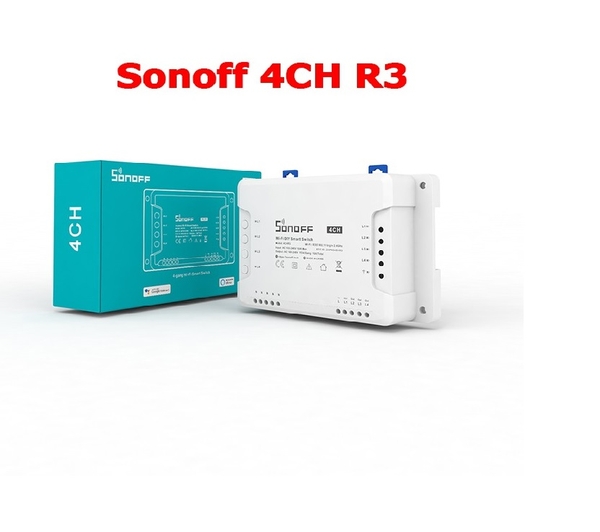 Công tắc wifi 4 kênh Sonoff 4CH R2/4CH R3