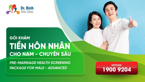 GÓI KHÁM TIỀN HÔN NHÂN <br> CHO NAM - CHUYÊN SÂU