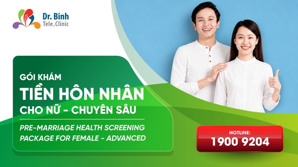 GÓI KHÁM TIỀN HÔN NHÂN <br> CHO NỮ - CHUYÊN SÂU