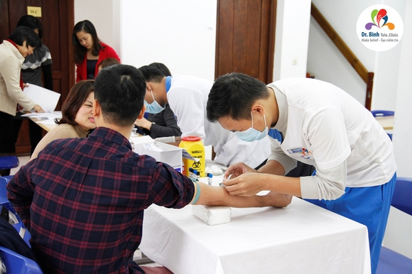 Khám sức khỏe nhân viên Công đoàn Trung tâm thông tin du lịch 30/11/2016