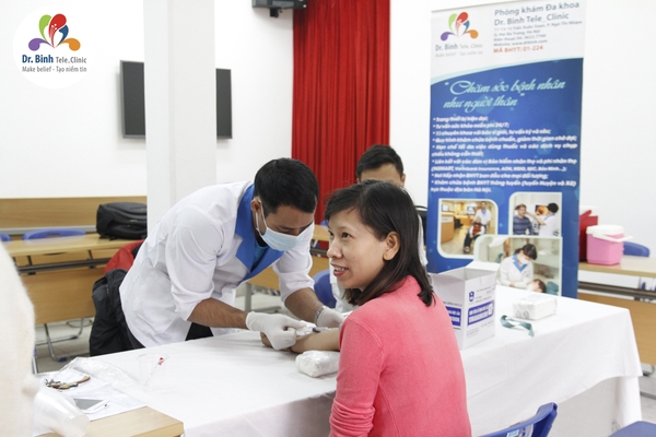 Khám sức khỏe nhân viên Công đoàn Trung tâm thông tin du lịch 30/11/2016