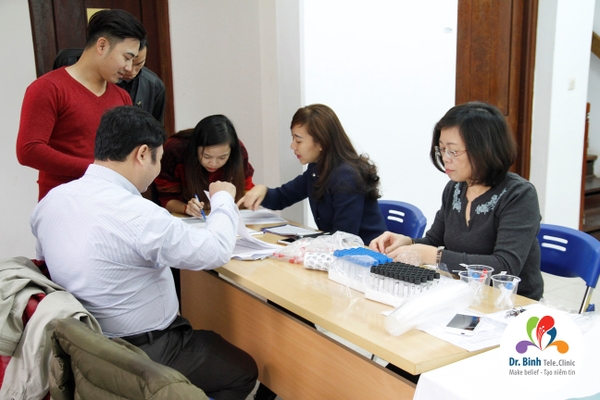Khám sức khỏe nhân viên Công đoàn Trung tâm thông tin du lịch 30/11/2016