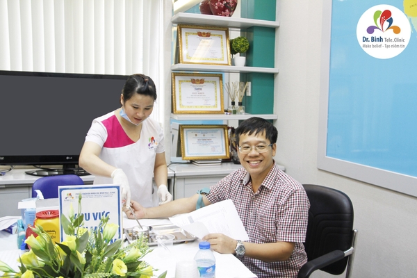 Khám sức khỏe định kỳ cho CBNV Công ty CP Emobi 15/08/2017