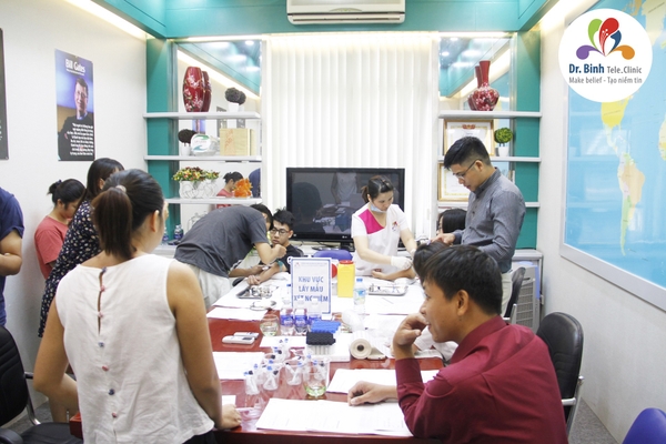 Khám sức khỏe định kỳ cho CBNV Công ty CP Emobi 15/08/2017