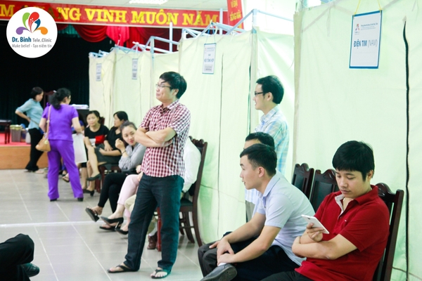 Khám sức khỏe định kỳ cho CBNV Bảo hiểm Xã hội tỉnh Lào Cai