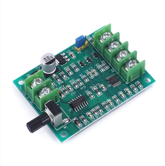 Mạch Điều Khiển Động Cơ Không Chổi Than 7V-12V 1,2A