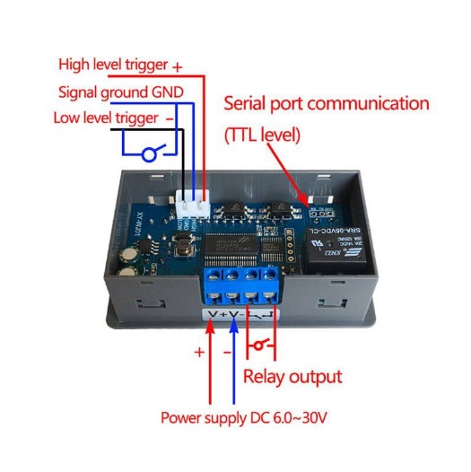 Module Chạy Thời Gian Trễ XY-WJ01