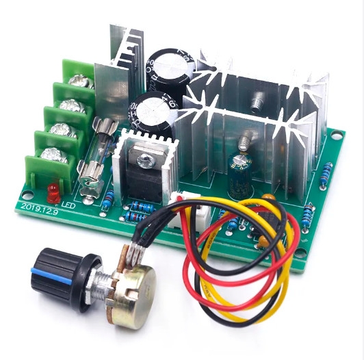 Bộ Điều Khiển Động Cơ Vô Cấp PWM 10V-60V 20A
