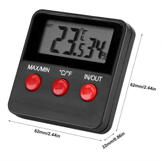 Máy Đo Nhiệt Độ Và Độ Ẩm Điện Tử DTH-74