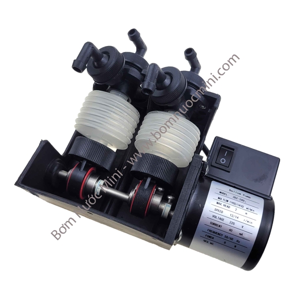 Bơm Định Lượng 220V 238ml/p Đôi: