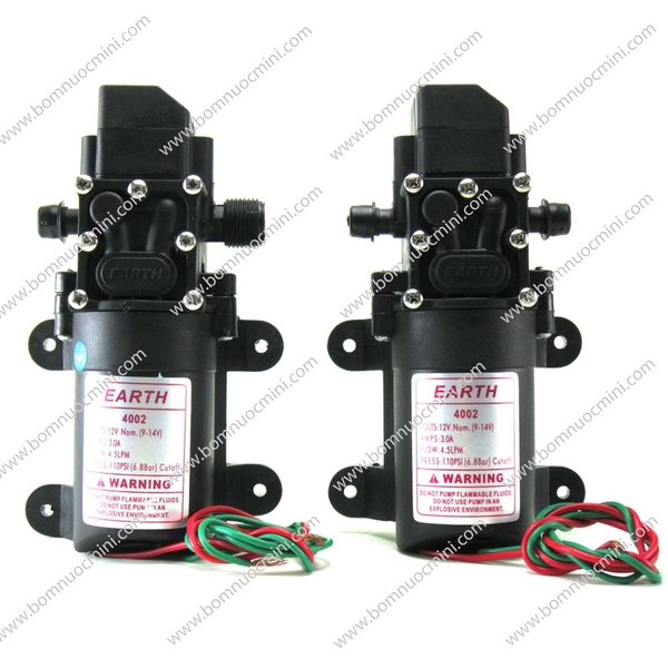 Bơm xịt thuốc 12V 4002 36W 4,5 (L/P) | bơm xịt thuốc | bơm mini giá rẻ ...
