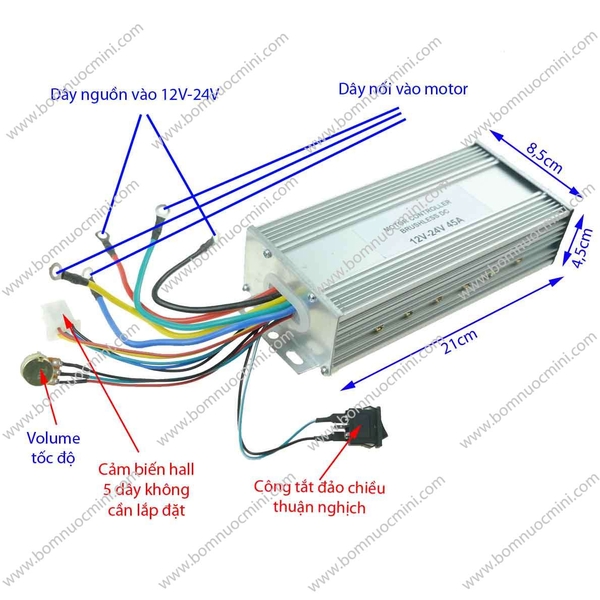 Điều khiển động cơ không chổi than