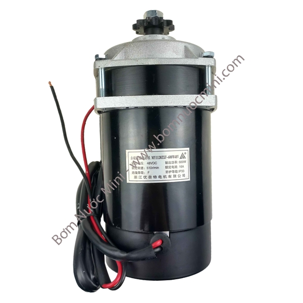 Động cơ giảm tốc 48V 600W 510V/P