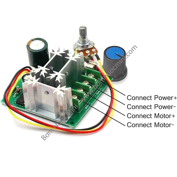 bộ điều khiển động cơ PWM 6V-90V 15A