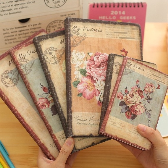 Sổ tay đẹp vintage VICTORIA Craft & More Vietnam | vietgiftcenter.com