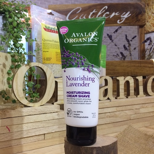 Avalon Organics, Shave Cream, Lavender 227g