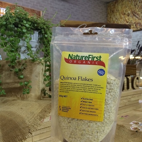 Nature First, Organic Quinoa Flakes, Bag, 250gr