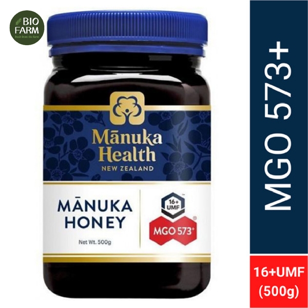 Mật ong Manuka - Chỉ số kháng khuẩn MGO 573+ (500g)