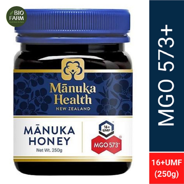 Mật ong Manuka - Chỉ số kháng khuẩn MGO 573+ (250g)