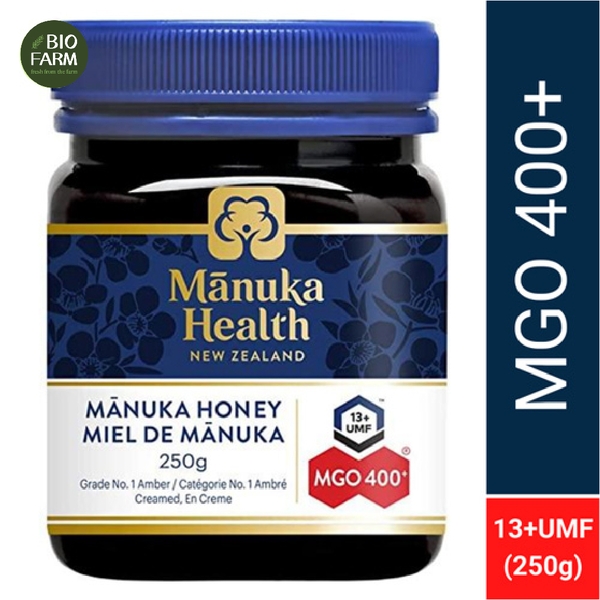 Mật ong Manuka - chỉ số kháng khuẩn MGO 400+ (250g)