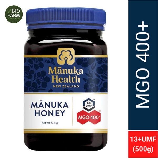 Mật ong Manuka - Chỉ số kháng khuẩn MGO 400+ (500g)