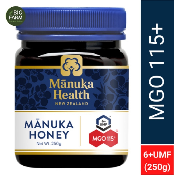 Mật ong Manuka - Chỉ số kháng khuẩn MGO 115+ (250g)