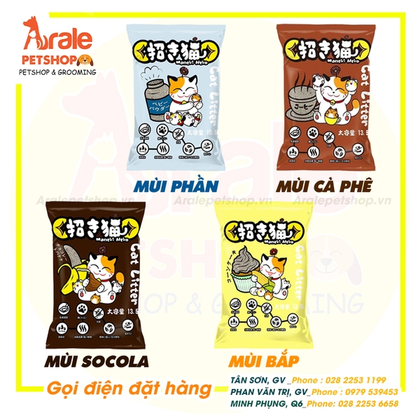 CÁT VỆ SINH NEKO 12L CHO MÈO