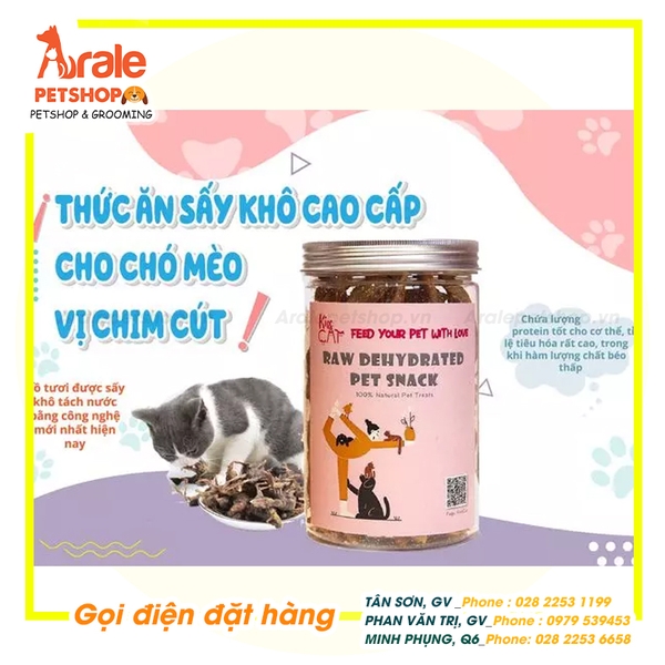 THỨC ĂN SẤY KHÔ CAO CẤP CHO CHÓ MÈO