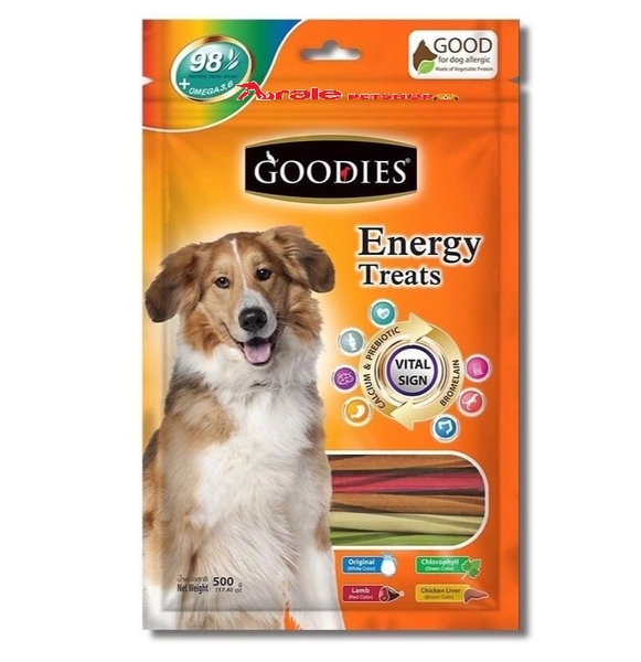 XƯƠNG GẶM SẠCH RĂNG GOODIES THÁI LAN - 125GR