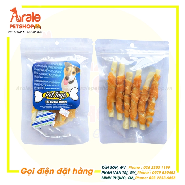 XƯƠNG GẶM DA BÒ VỊ SỮA 966