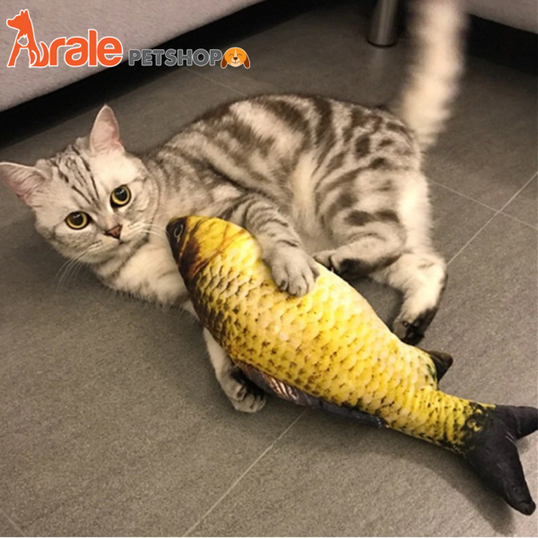 CÁ NHỒI BÔNG CATNIP CHO MÈO