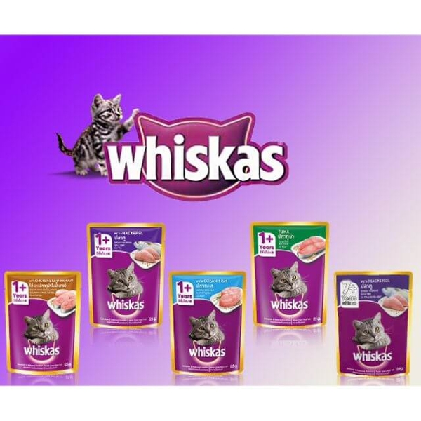 PATE WHISKAS CHO MÈO GÓI 80GR