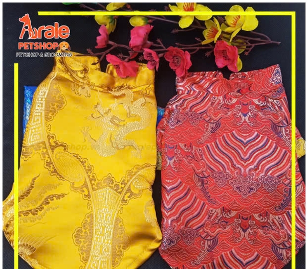 ÁO TẾT CHO CHÓ MÈO