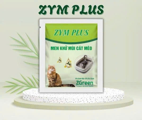 ZYME FOR PET Men Khử Khuẩn Cát Vệ Sinh Mèo 100G