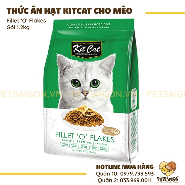 Thức Ăn Hạt KitCat Cho Mèo