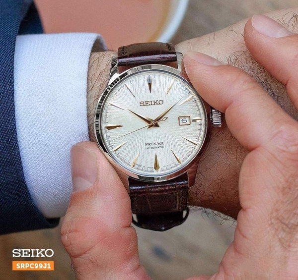 SEIKO PRESAGE COCKTAIL SRPC99J1 – NAM – KÍNH CỨNG - AUTOMATIC 