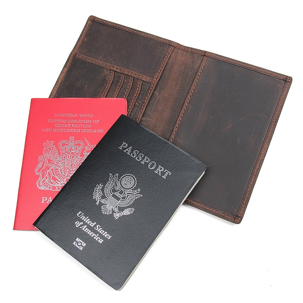 Ví Hộ Chiếu Passport Da Bò PP03