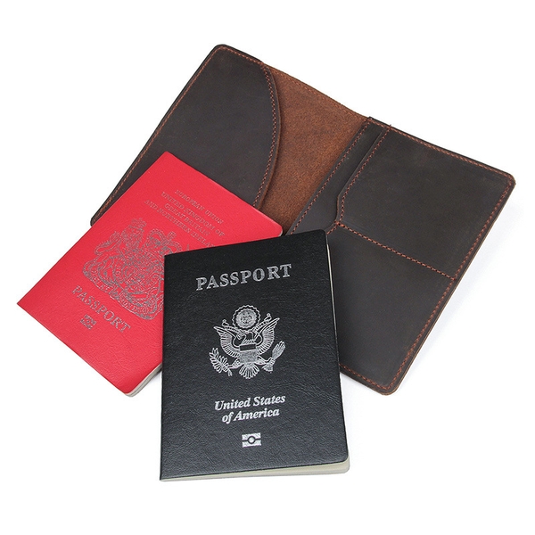 Ví Hộ Chiếu Passport Da Sáp PP02