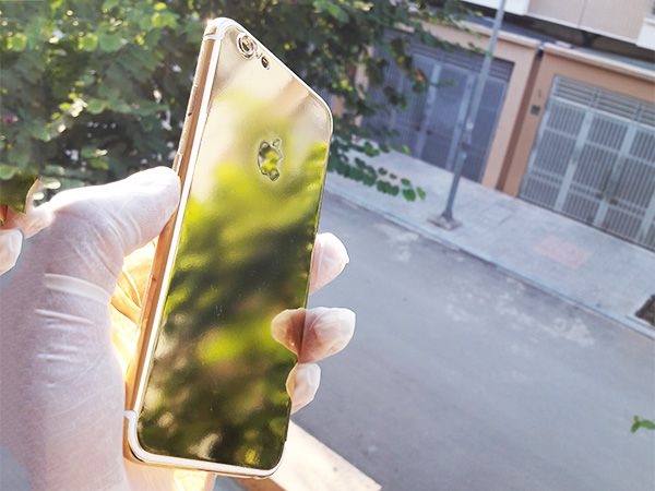 Điện thoại mạ vàng Iphone 6, 6 plus