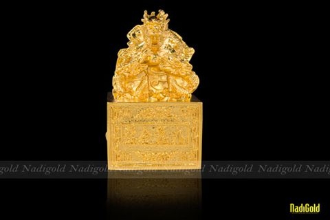 Biểu tượng long ấn mạ vàng – Ý nghĩa của khai ấn đền Trần là gì?