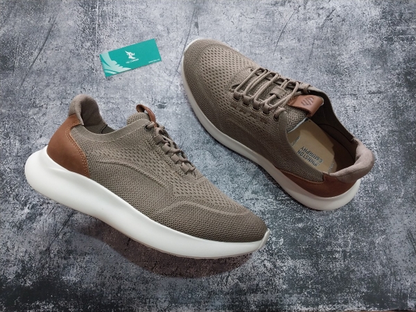 Giày thời trang/công sở Johnston & Murphy Knit - Brown 2