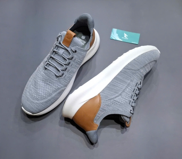 Giày thời trang/công sở Johnston & Murphy Knit - Grey 2