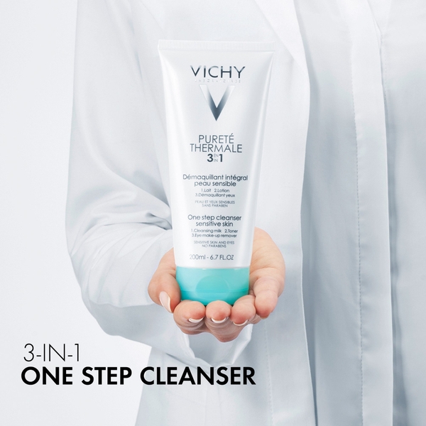Sữa rửa mặt tẩy trang Vichy Purete Thermale 300ml