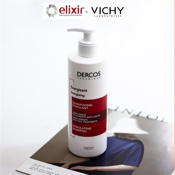 Dầu gội chuyên trị rụng tóc Vichy Dercos Energising