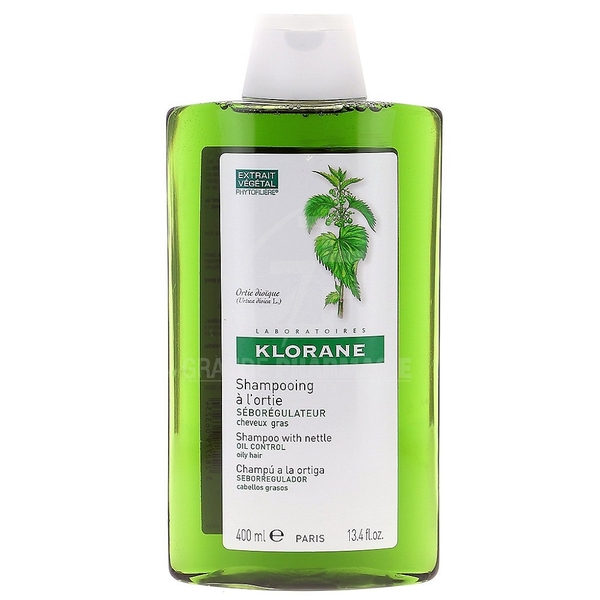 Dầu gội cho tóc dầu Klorane Shampooing à l'Ortie 400ml